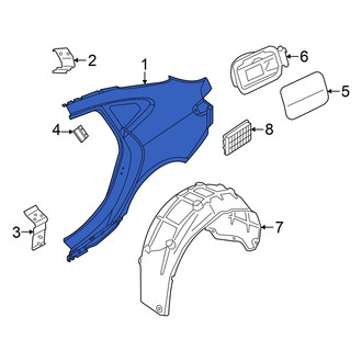 BMW OE - Rear Left Quarter Panel