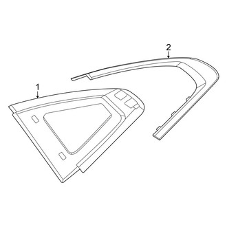 BMW OE - Quarter Panel - Glass