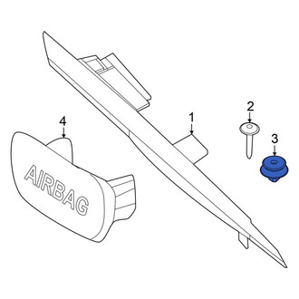 BMW OE - Quarter Panel Trim Panel Clip