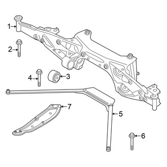BMW OE - Rear Suspension - Suspension Mounting