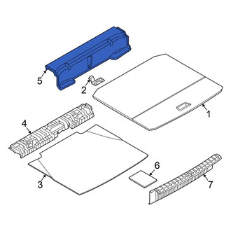 BMW OE - Rear Rearward Trunk Trim Panel