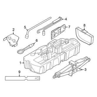 BMW OE - Rear Body & Floor - Jack & Components