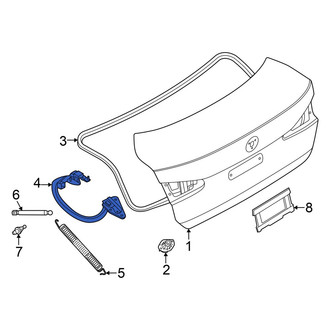 BMW OE - Rear Right Deck Lid Hinge
