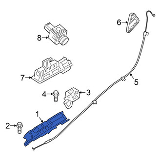 BMW OE - Rear Deck Lid Latch
