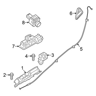 BMW OE - Trunk Lid - Lock & Hardware