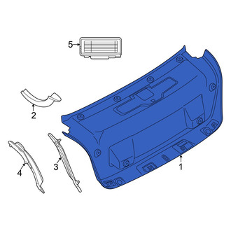 BMW OE - Rear Center Deck Lid Trim