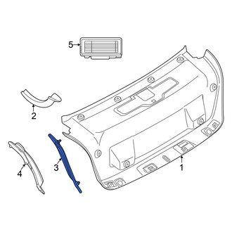 BMW OE - Rear Left Deck Lid Trim