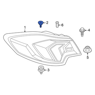 BMW OE - Tail Light Screw