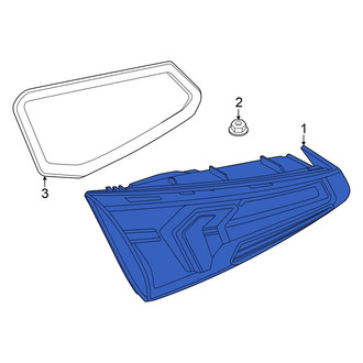 BMW OE - Rear Left Back Up Light Assembly