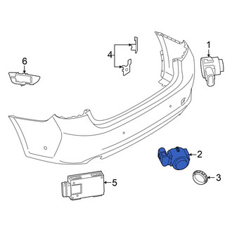 BMW OE - Rear Parking Aid Sensor