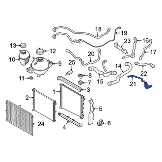 BMW OE - Engine Coolant Overflow Hose