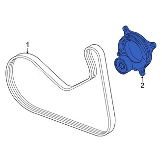 BMW OE - Accessory Drive Belt Tensioner Assembly