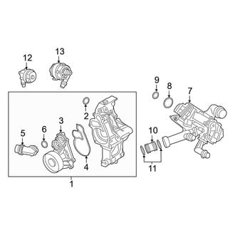 BMW OE - Cooling - Water Pump (Engine), (3.0L)