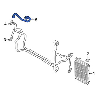BMW OE - Upper Radiator Coolant Hose
