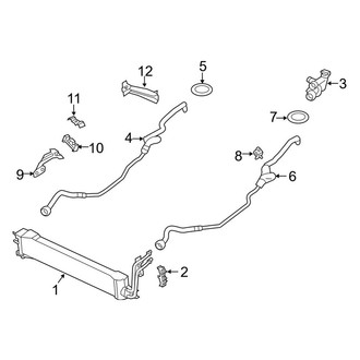 BMW OE - Cooling - Trans Oil Cooler (4.4L)