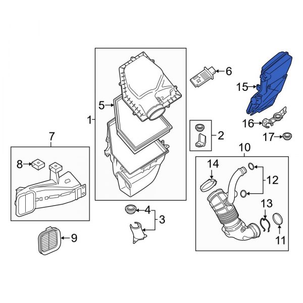 Engine Air Intake Resonator