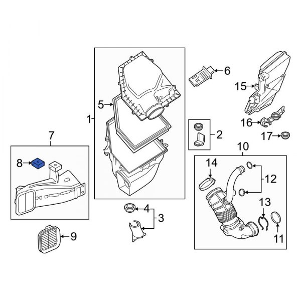 Engine Air Duct Insulator