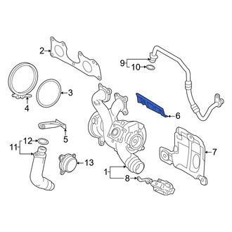 BMW OE - Upper Turbocharger Mount Heat Shield
