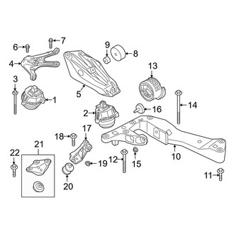 BMW OE - Engine & Transmission Mounting (4.4L)