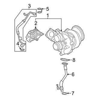 BMW OE - Engine - Turbocharger & Components (xDrive50i)