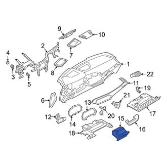 BMW OE - Instrument Panel Storage Compartment