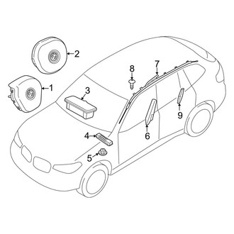 BMW OE - Restraint Systems - Air Bag Components (Air Bags)