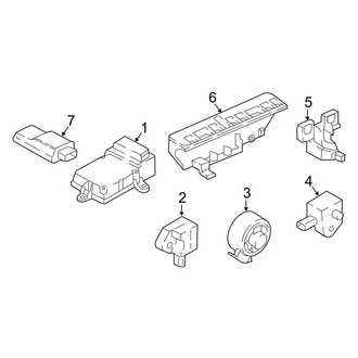 BMW OE - Restraint Systems - Air Bag Components (Modules & Sensors)