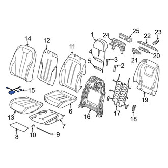 BMW OE - Front Right Power Seat Wiring Harness