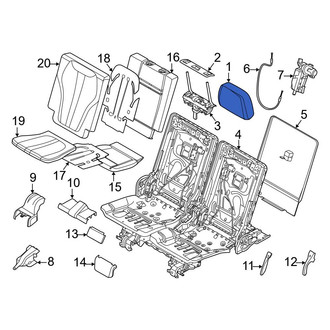 BMW OE - Rear Headrest