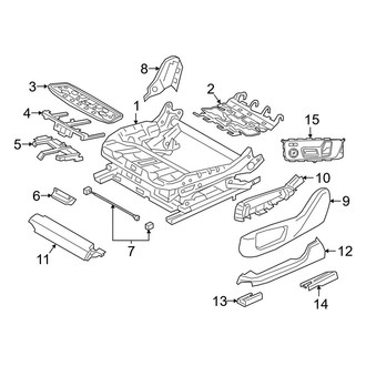 BMW OE - Seats & Tracks - Tracks & Components (Seat)