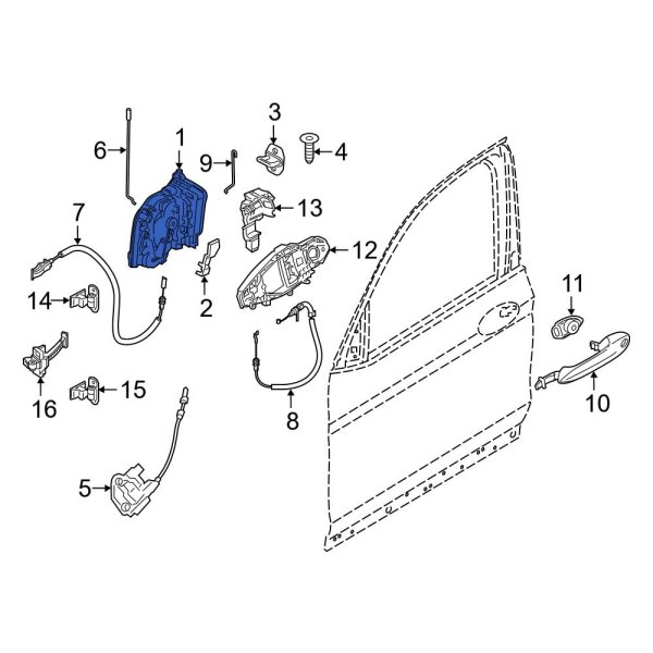 Door Lock Actuator Motor