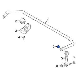 BMW OE - Suspension Stabilizer Bar Link Nut