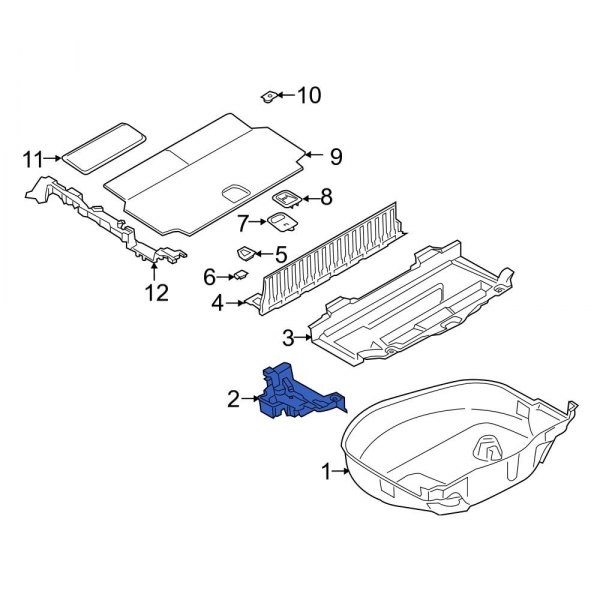 Floor Storage Compartment