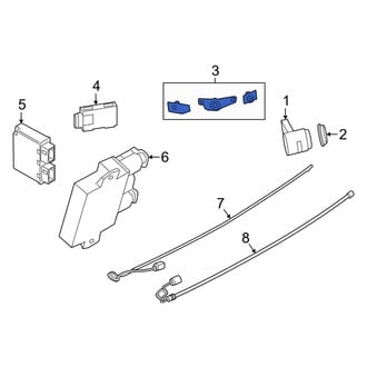 BMW OE - Rear Parking Aid Sensor Housing