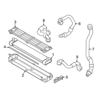 BMW OE - Cooling - Radiator & Components (Lower Auxiliary)