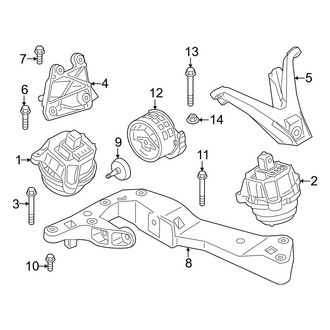 BMW OE - Engine & Transmission Mounting