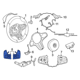 BMW OE - Steering Wheel Transmission Shift Control Switch