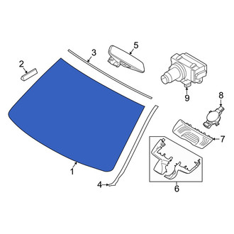 BMW OE - Front Windshield