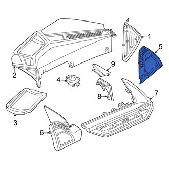 BMW OE - Right Lower Instrument Panel Trim Panel