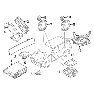 BMW OE - Instrument Panel - Sound System (System)