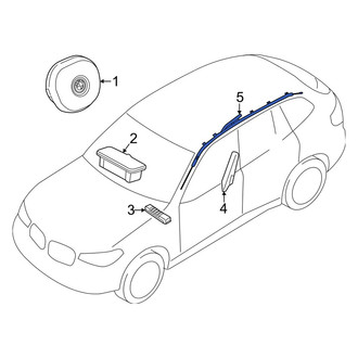 BMW OE - Left Curtain Air Bag