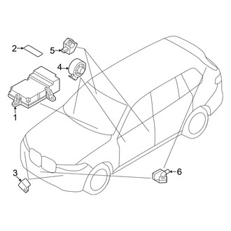 BMW OE - Restraint Systems - Air Bag Components (Modules & Sensors)