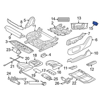 BMW OE - Front Right Courtesy Light Bracket