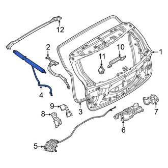 BMW OE - Rear Liftgate Lift Support