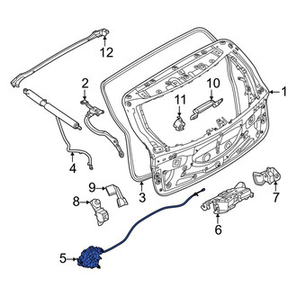 BMW OE - Rear Tailgate Lift Motor