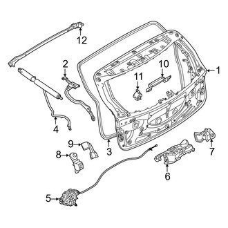 BMW OE - Lift Gate - Gate & Hardware