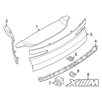 BMW OE - Lift Gate - Exterior Trim