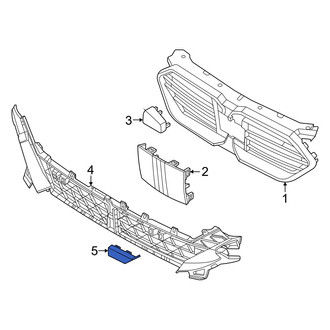 BMW OE - Left Grille Cap