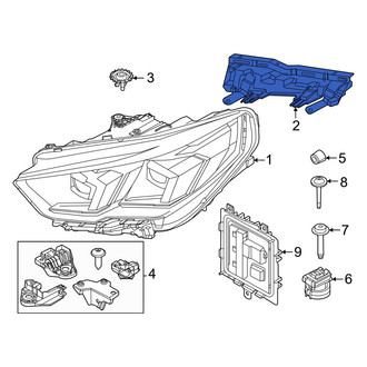 BMW OE - Front Left Headlight Bracket