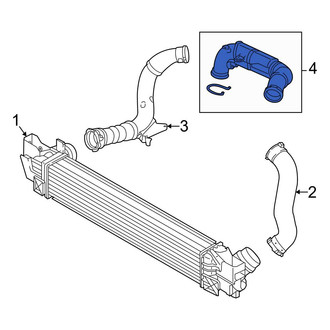 BMW OE - Intercooler Pipe